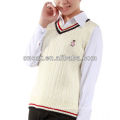 13STC5041 colleage style sleeveless sweater vest